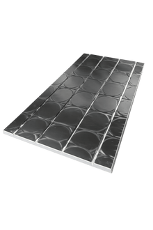 Lavprofil gulvvarme – EPS Alu sporplader - ISO Team NordicLavprofil gulvvarme – EPS Alu sporpladerInsulation materialISO Team Nordic
